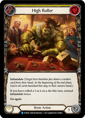 High Roller (Yellow) [EVR006] (Everfest)  1st Edition Rainbow Foil | Pegasus Games WI