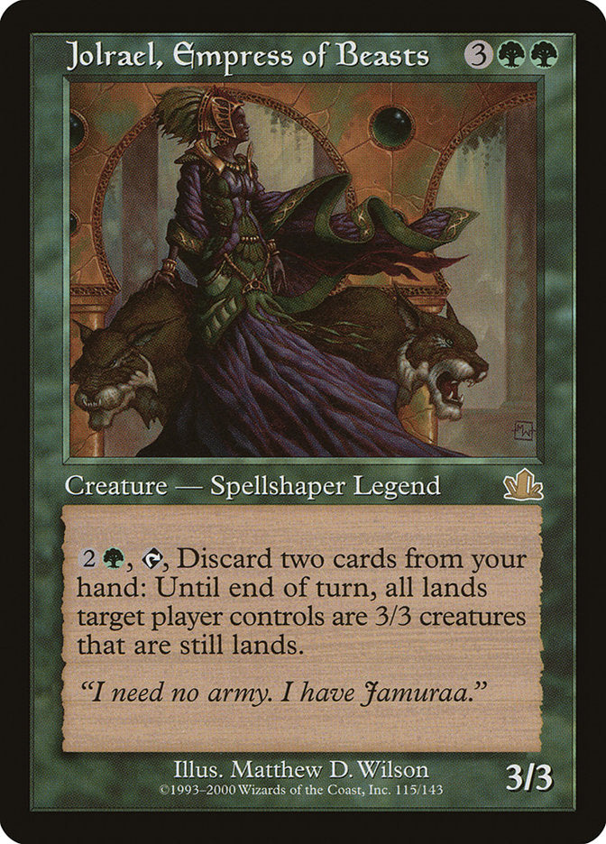 Jolrael, Empress of Beasts [Prophecy] | Pegasus Games WI
