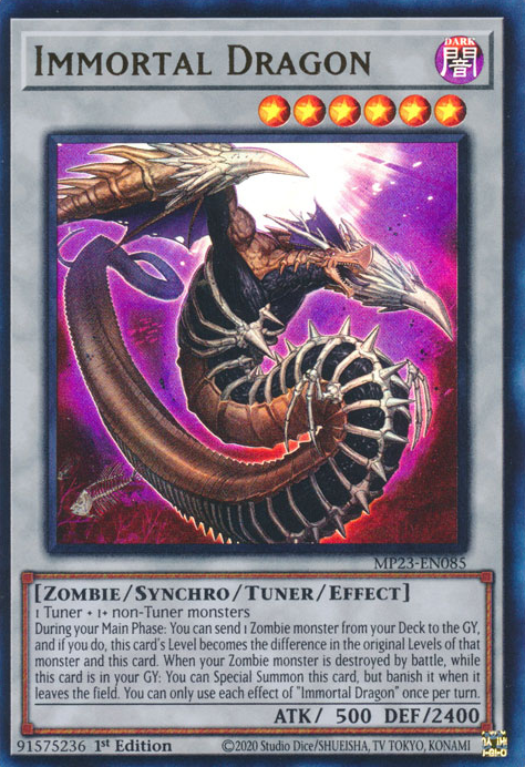 Immortal Dragon [MP23-EN085] Ultra Rare | Pegasus Games WI
