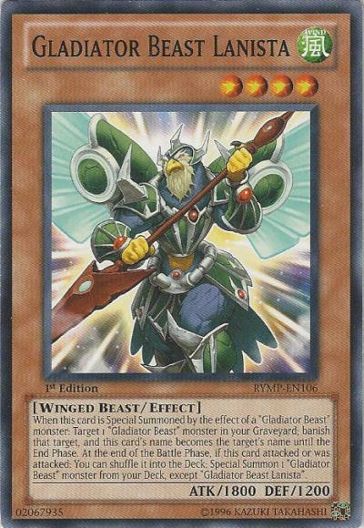 Gladiator Beast Lanista [RYMP-EN106] Common | Pegasus Games WI