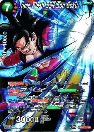 Triple Flash SS4 Son Goku [BT4-003] | Pegasus Games WI