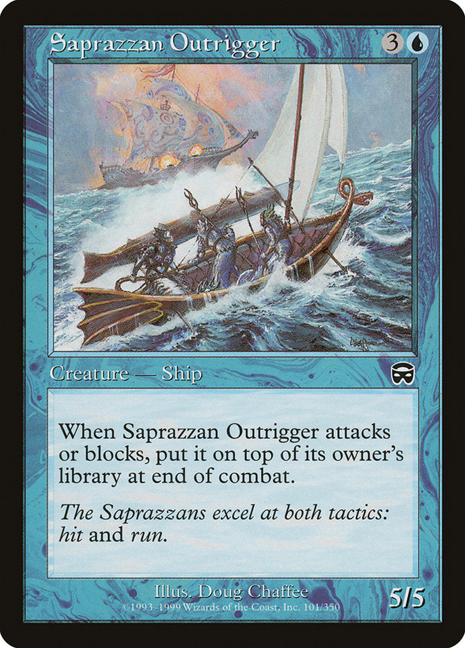 Saprazzan Outrigger [Mercadian Masques] | Pegasus Games WI