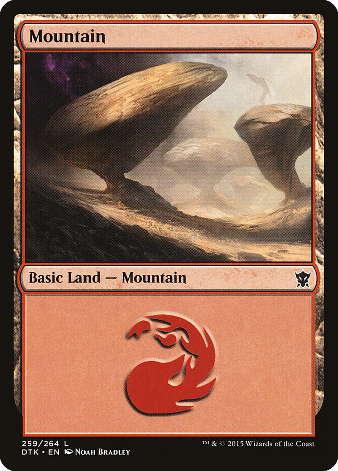 Mountain (259) [Dragons of Tarkir] | Pegasus Games WI