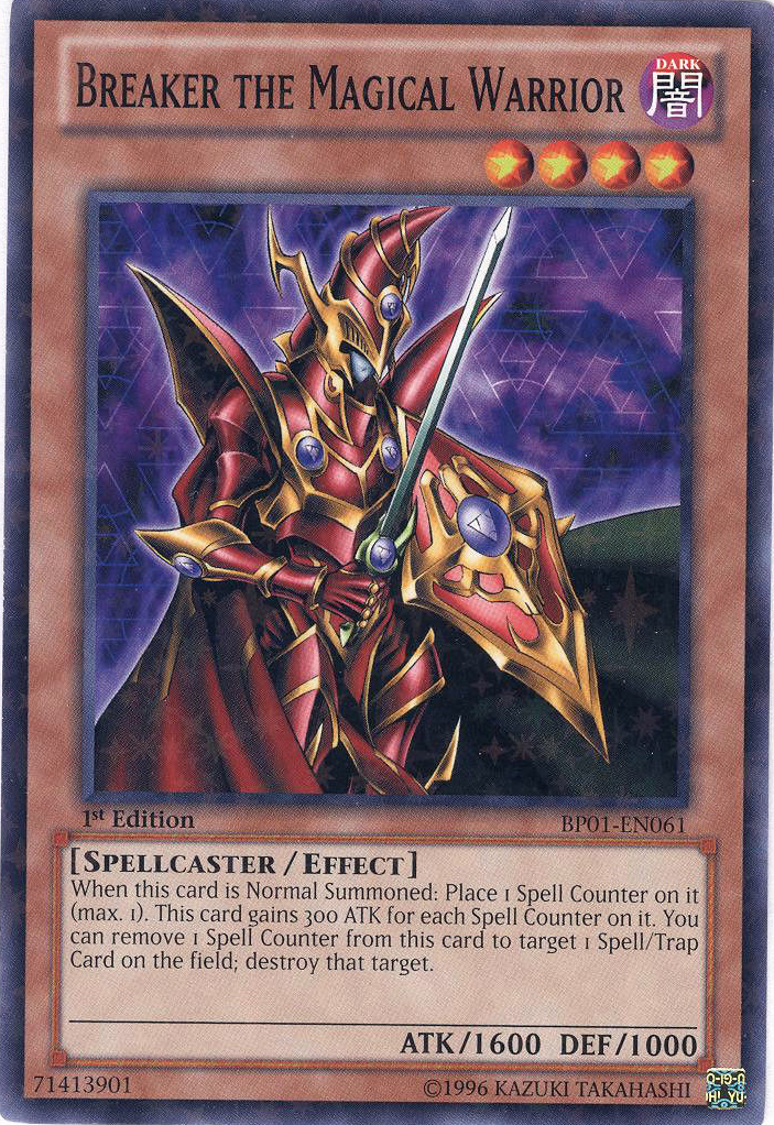 Breaker the Magical Warrior [BP01-EN061] Starfoil Rare | Pegasus Games WI