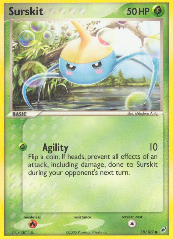 Surskit (78/107) [EX: Deoxys] | Pegasus Games WI