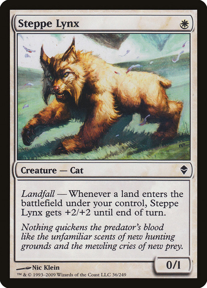 Steppe Lynx [Zendikar] | Pegasus Games WI