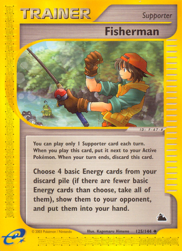 Fisherman (125/144) [Skyridge] | Pegasus Games WI