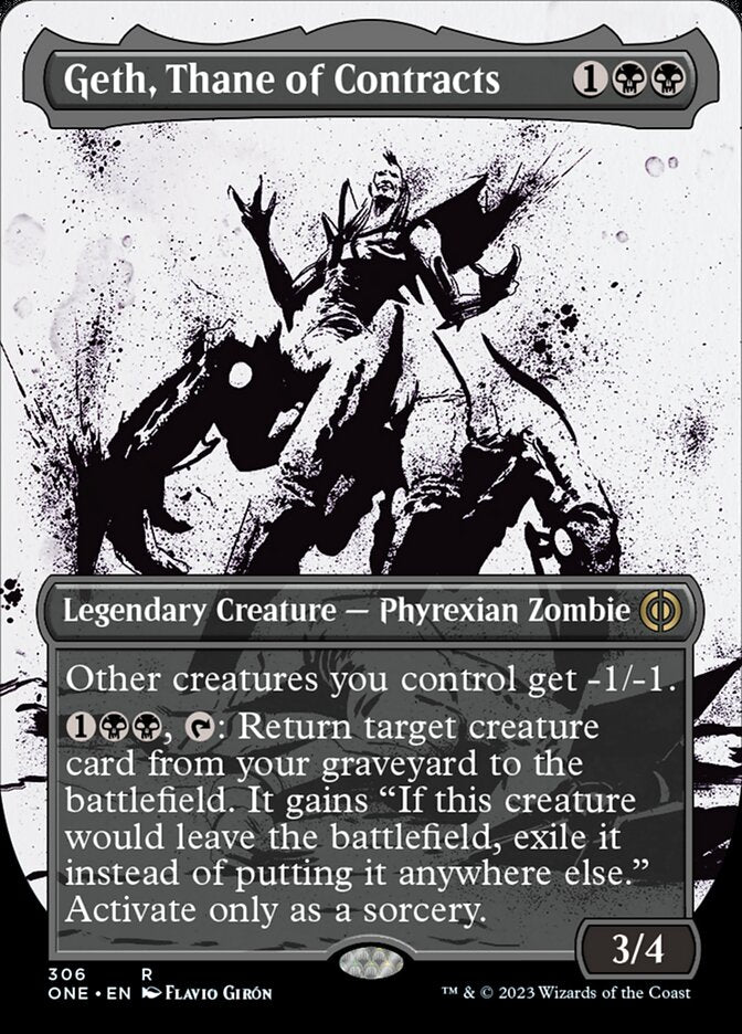 Geth, Thane of Contracts (Borderless Ichor) [Phyrexia: All Will Be One] | Pegasus Games WI