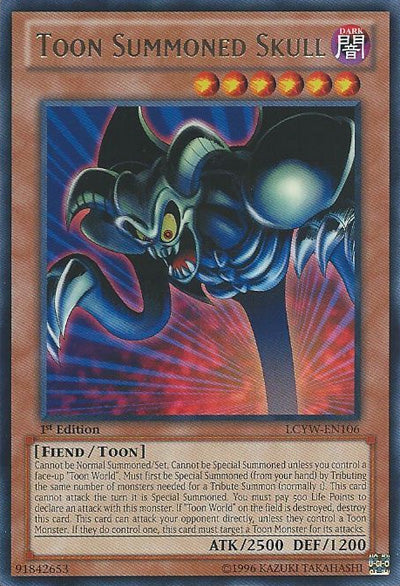 Toon Summoned Skull [LCYW-EN106] Rare | Pegasus Games WI