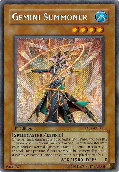 Gemini Summoner [TAEV-EN000] Secret Rare | Pegasus Games WI