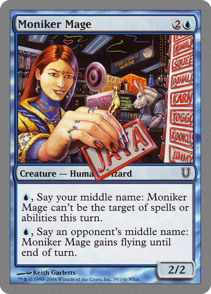 Moniker Mage [Unhinged] | Pegasus Games WI