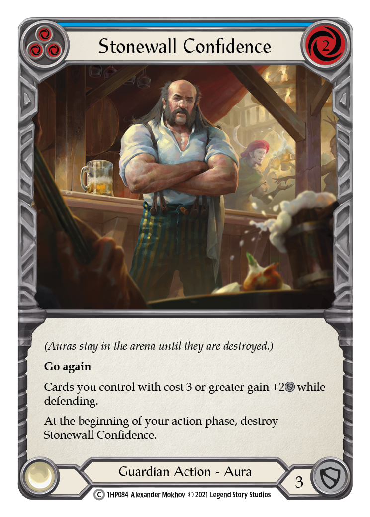 Stonewall Confidence (Blue) [1HP084] | Pegasus Games WI