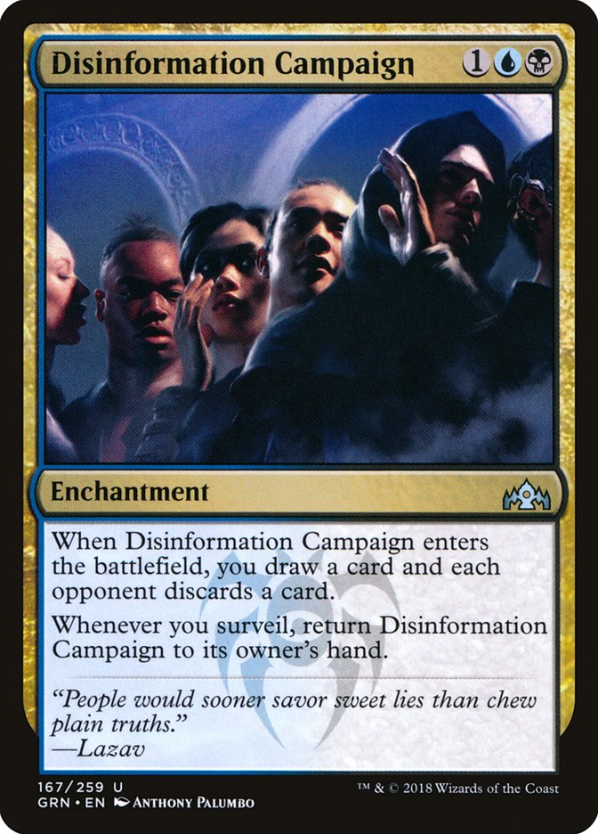 Disinformation Campaign [Guilds of Ravnica] | Pegasus Games WI
