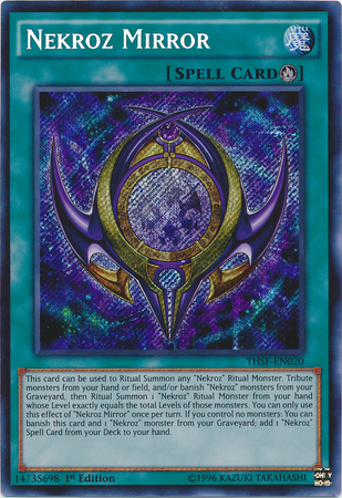 Nekroz Mirror [THSF-EN020] Secret Rare | Pegasus Games WI