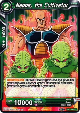 Nappa, the Cultivator [BT7-067] | Pegasus Games WI