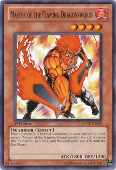 Master of the Flaming Dragonswords [GENF-EN032] Common | Pegasus Games WI