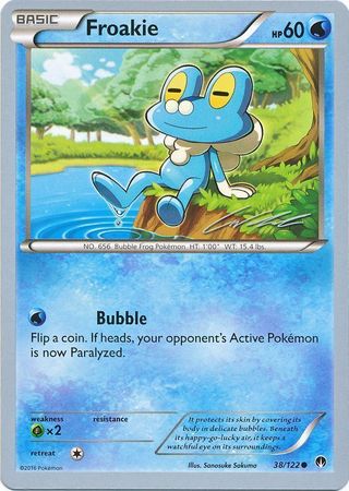 Froakie (38/122) (Ninja Blitz - Cody Walinski) [World Championships 2016] | Pegasus Games WI