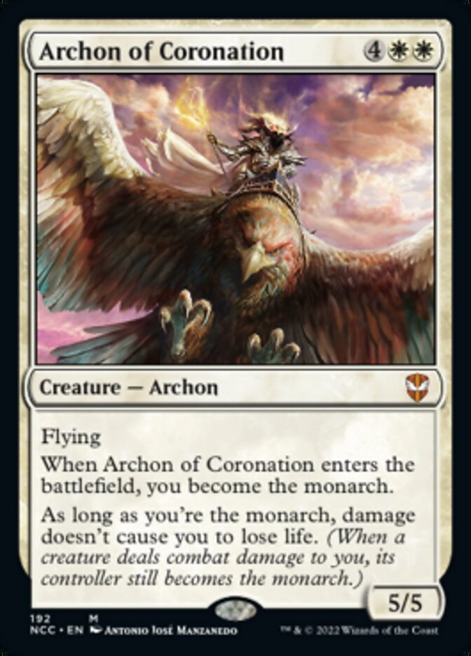 Archon of Coronation [Streets of New Capenna Commander] | Pegasus Games WI