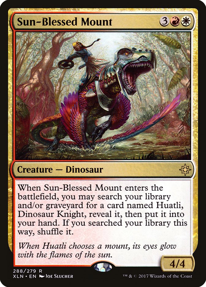 Sun-Blessed Mount [Ixalan] | Pegasus Games WI