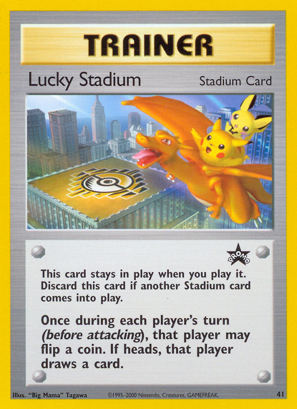 Lucky Stadium (41) [Wizards of the Coast: Black Star Promos] | Pegasus Games WI