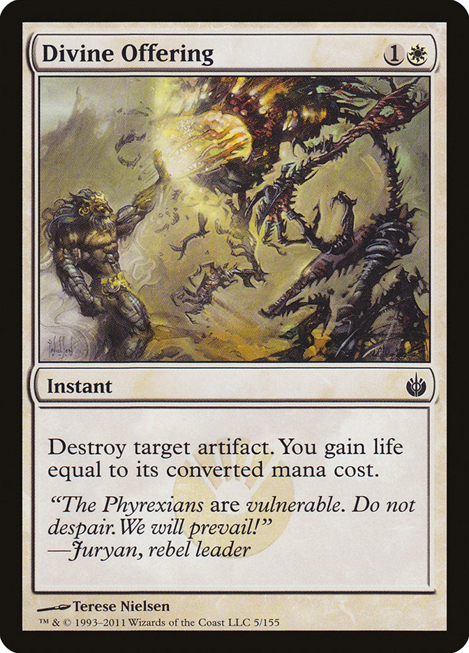 Divine Offering [Mirrodin Besieged] | Pegasus Games WI