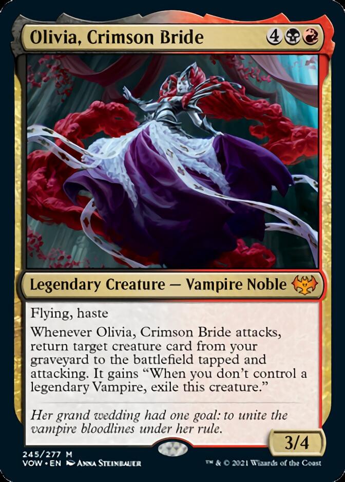 Olivia, Crimson Bride [Innistrad: Crimson Vow] | Pegasus Games WI