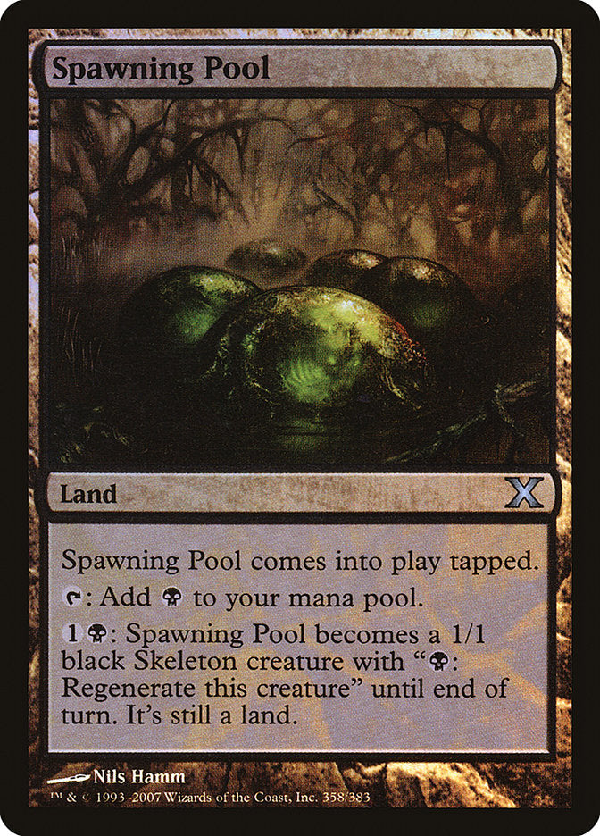 Spawning Pool (Premium Foil) [Tenth Edition] | Pegasus Games WI