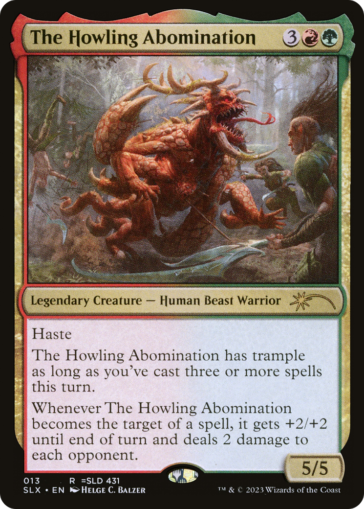 The Howling Abomination [Secret Lair: Universes Within] | Pegasus Games WI