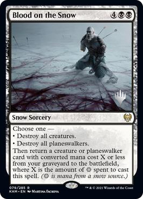 Blood on the Snow (Promo Pack) [Kaldheim Promos] | Pegasus Games WI