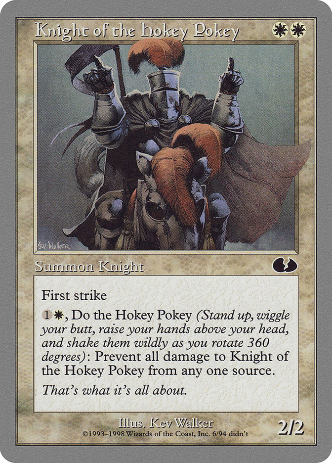 Knight of the Hokey Pokey [Unglued] | Pegasus Games WI