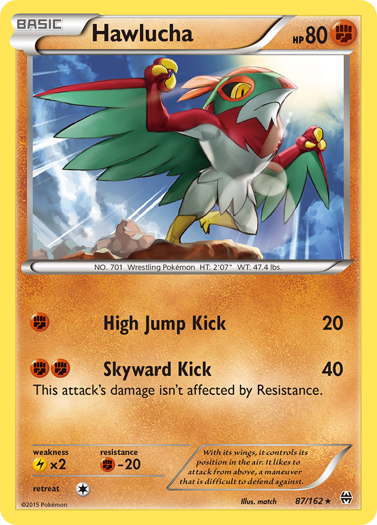 Hawlucha (87/162) [XY: BREAKthrough] | Pegasus Games WI