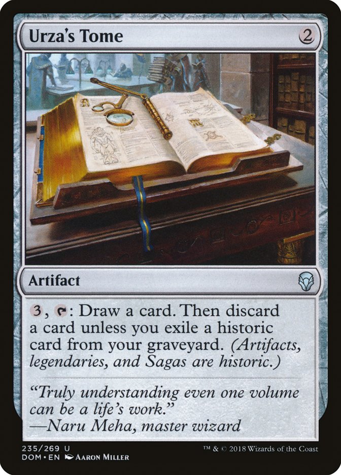 Urza's Tome [Dominaria] | Pegasus Games WI