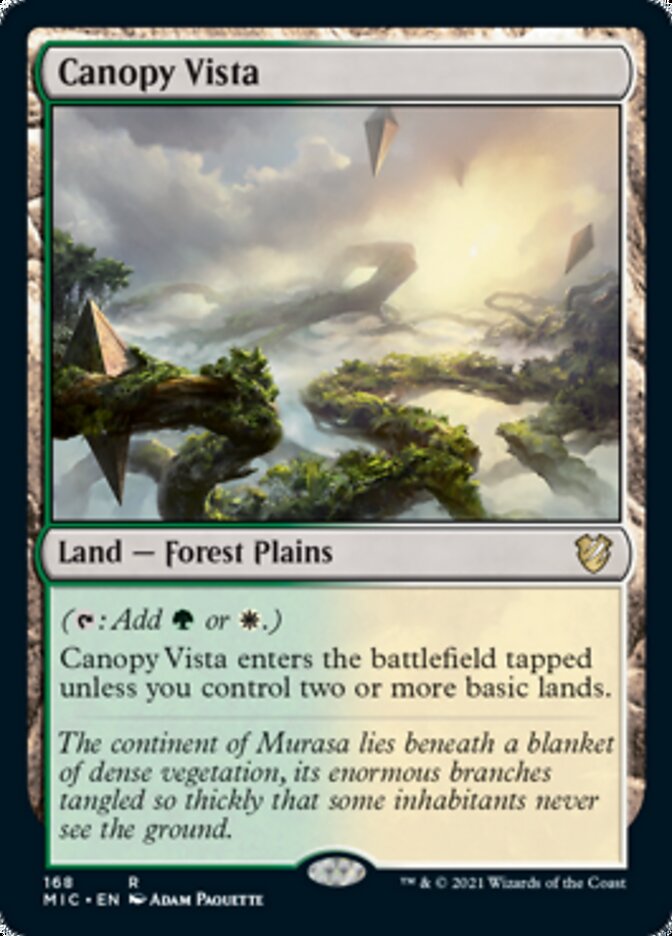 Canopy Vista [Innistrad: Midnight Hunt Commander] | Pegasus Games WI