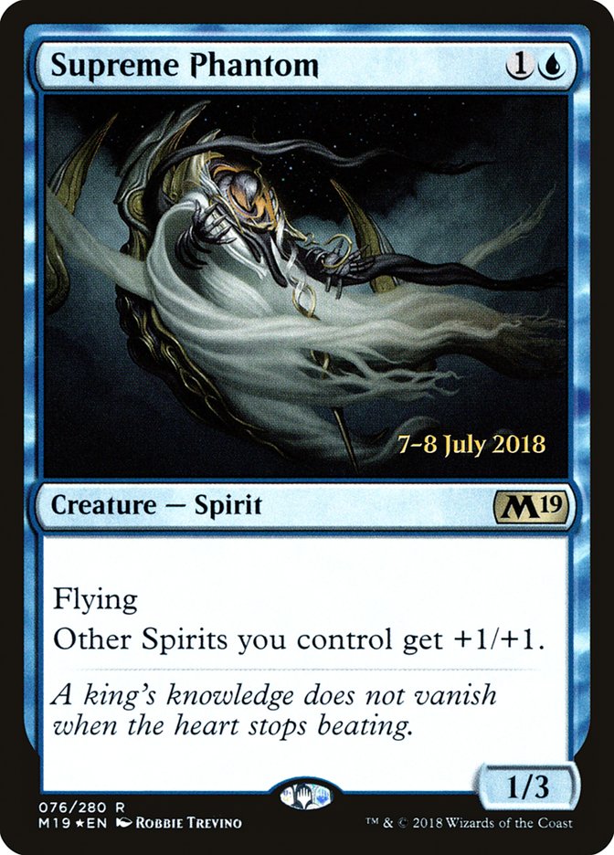 Supreme Phantom [Core Set 2019 Prerelease Promos] | Pegasus Games WI