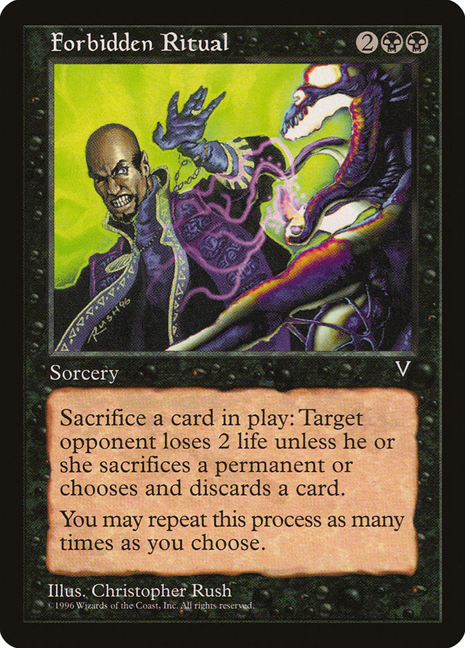 Forbidden Ritual [Visions] | Pegasus Games WI