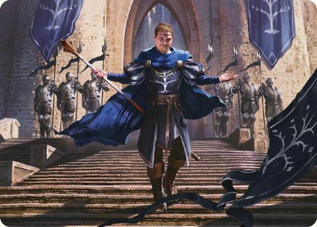 Faramir, Steward of Gondor Art Card [The Lord of the Rings: Tales of Middle-earth Art Series] | Pegasus Games WI