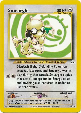Smeargle (30/75) [Neo Discovery Unlimited] | Pegasus Games WI