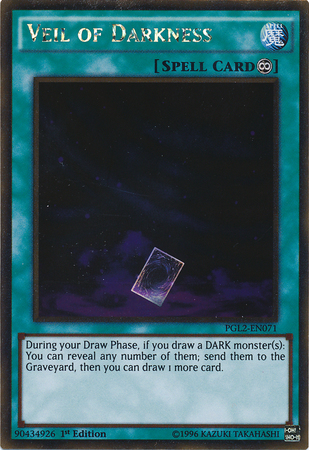 Veil of Darkness [PGL2-EN071] Gold Rare | Pegasus Games WI