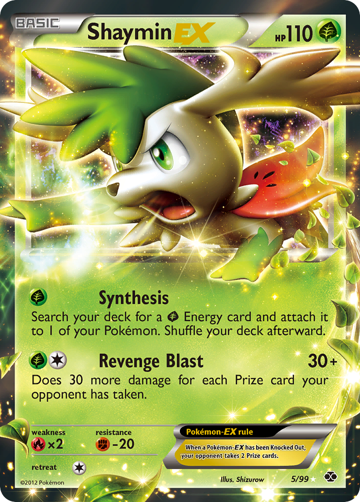 Shaymin EX (5/99) [Black & White: Next Destinies] | Pegasus Games WI