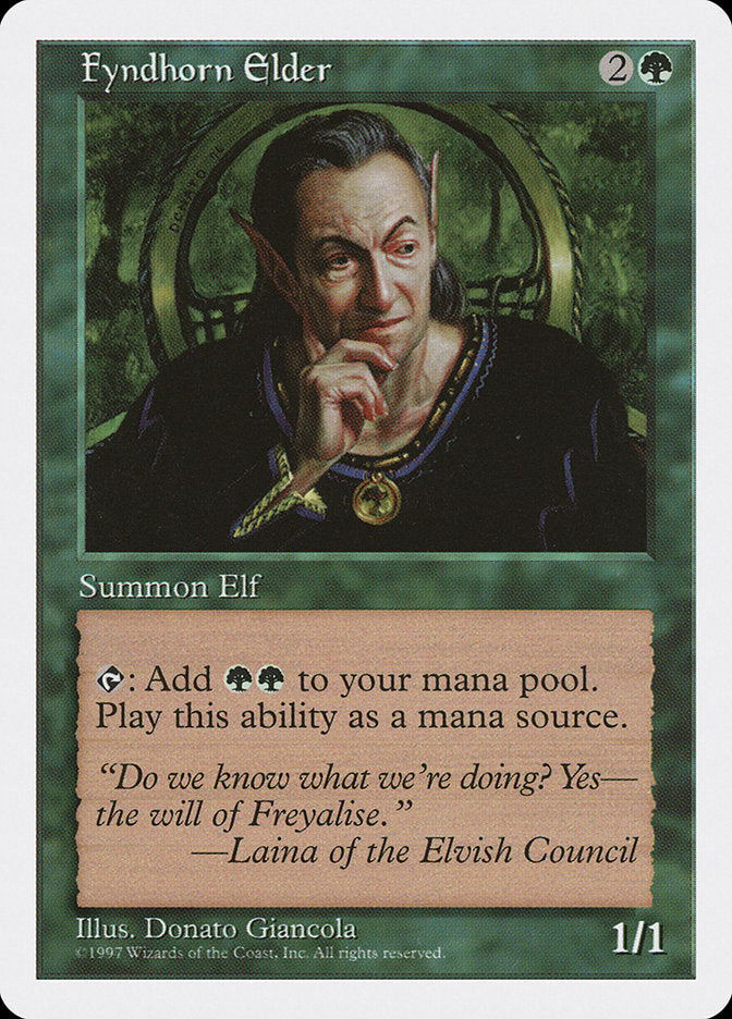 Fyndhorn Elder [Fifth Edition] | Pegasus Games WI