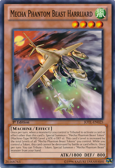 Mecha Phantom Beast Harrliard [JOTL-EN025] Common | Pegasus Games WI