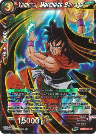Yamcha, Merciless Barrage (BT10-008) [Rise of the Unison Warrior 2nd Edition] | Pegasus Games WI