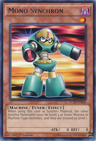 Mono Synchron [LC5D-EN026] Rare | Pegasus Games WI
