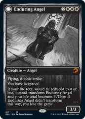 Enduring Angel // Angelic Enforcer [Innistrad: Double Feature] | Pegasus Games WI