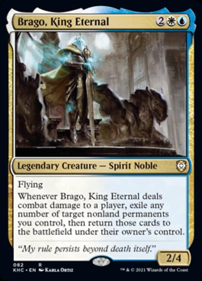 Brago, King Eternal [Kaldheim Commander] | Pegasus Games WI