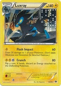 Luxray (46/99) (Theme Deck Exclusive) [Black & White: Next Destinies] | Pegasus Games WI