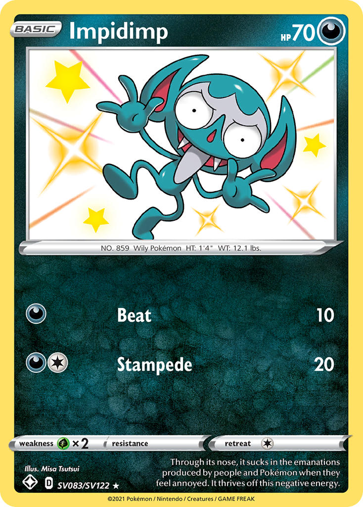 Impidimp (SV083/SV122) [Sword & Shield: Shining Fates] | Pegasus Games WI