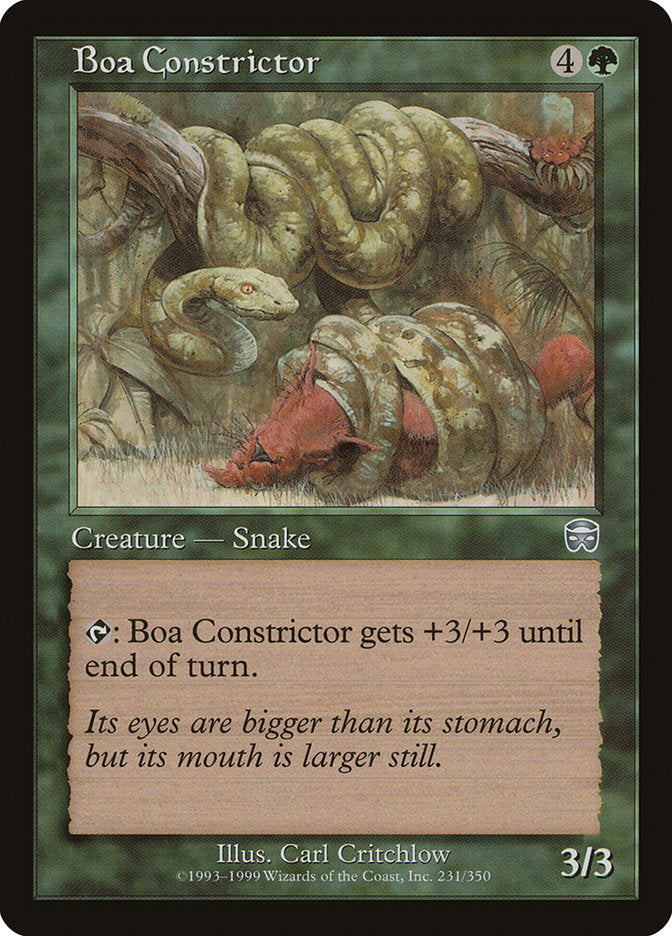 Boa Constrictor [Mercadian Masques] | Pegasus Games WI