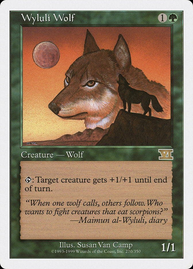 Wyluli Wolf [Classic Sixth Edition] | Pegasus Games WI