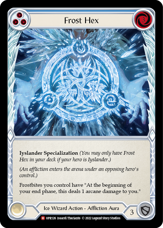 Frost Hex [UPR126] (Uprising)  Rainbow Foil | Pegasus Games WI